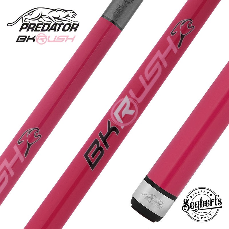 Predator BK Rush Pinkline  Break Cue – No Wrap – BKRUSHPNKNW