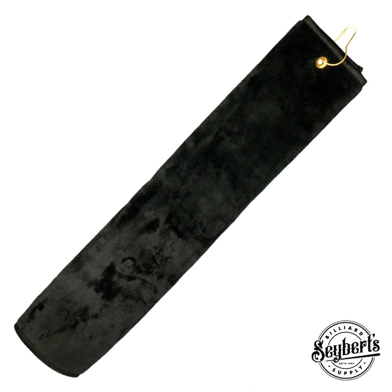 TerryTown Large MicroFiber Towel – Black