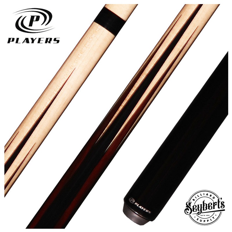 Players Sneaky Pete Series Birdseye 8 Point Black and Cocobolo Play Cue – SPSP15