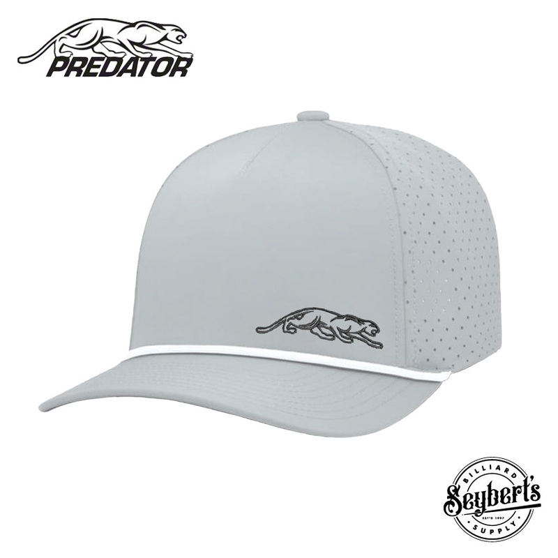 Predator Light Gray Laser Vent Adjustable Hat