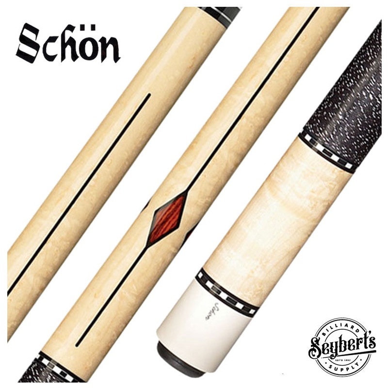 Schon Light Stained Pool Cue – STL2LS
