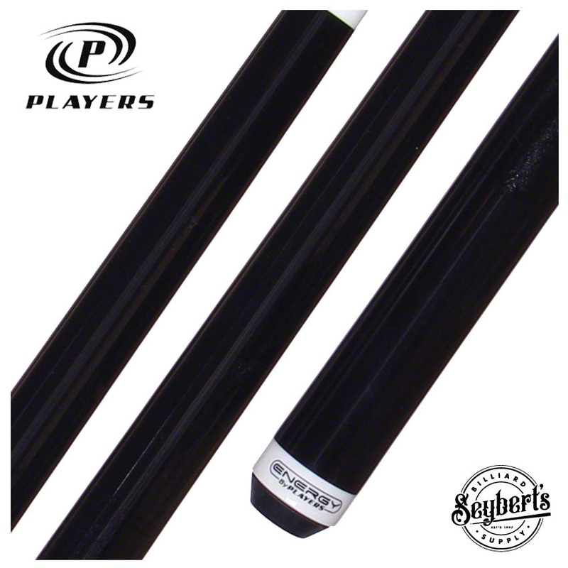Energy HC08 Solid Black Short Pool Cue – Assorted Lengths