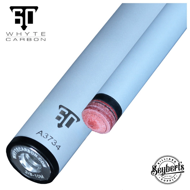 Triple 60 Whyte Carbon 3/8 X 10 Modified Thread Cool White Carbon Fiber Play Shaft