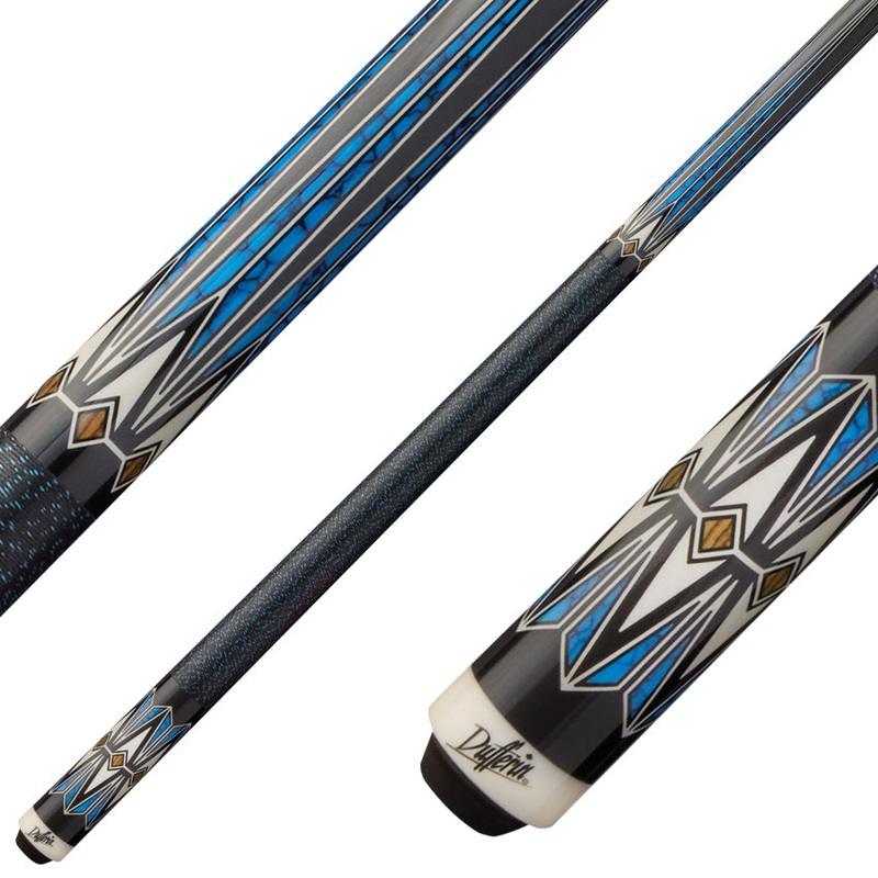Dufferin D508 Pool Cue with Linen Wrap – Azure Wave