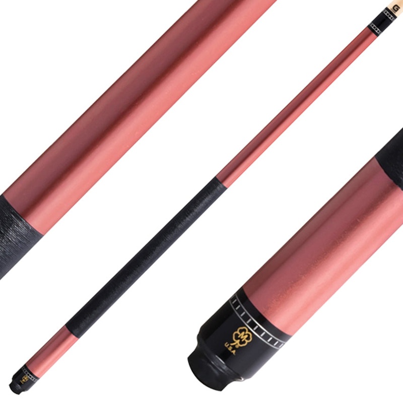 McDermott G340 G Series Pool Cue – Rose Gold Maple with Irish Linen Wrap