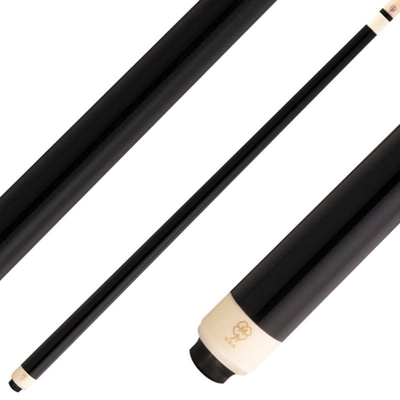 McDermott SL07 Select Series No Wrap Cue – Black Maple with i-3 Shaft