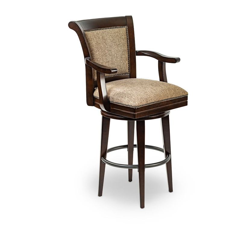 Presidential Billiards Deluxe Backed Bar Stool