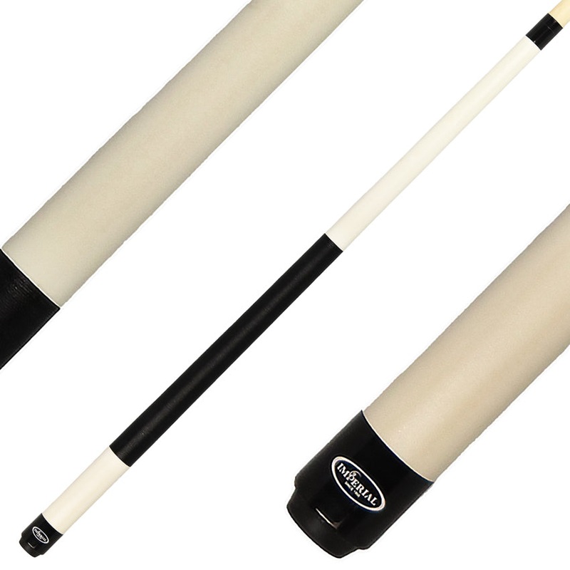 Imperial 13-751LW Vision Series Pool Cue – Pearl White with Linen Wrap