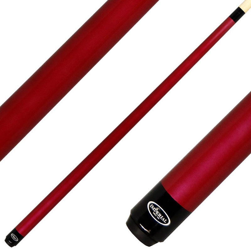 Imperial 13-754NW Vision Series Pool Cue – Red with No-Wrap
