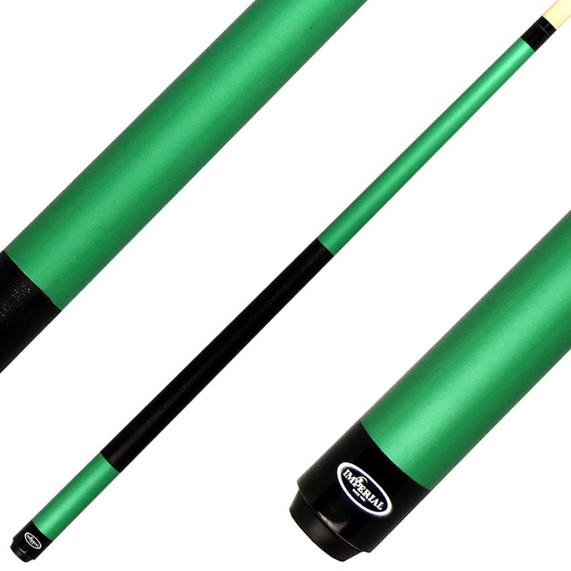Imperial 13-757LW Vision Series Pool Cue – Green with Linen Wrap