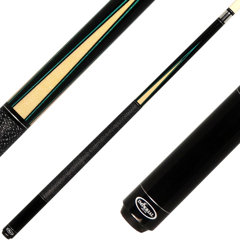 Imperial 13-780 Traditional Series Pool Cue – Black with 4 Natural Points