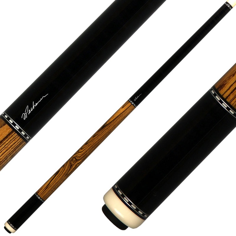 J Pechauer P05R Pro Series Pool Cue – Ebony Stain with Bocote