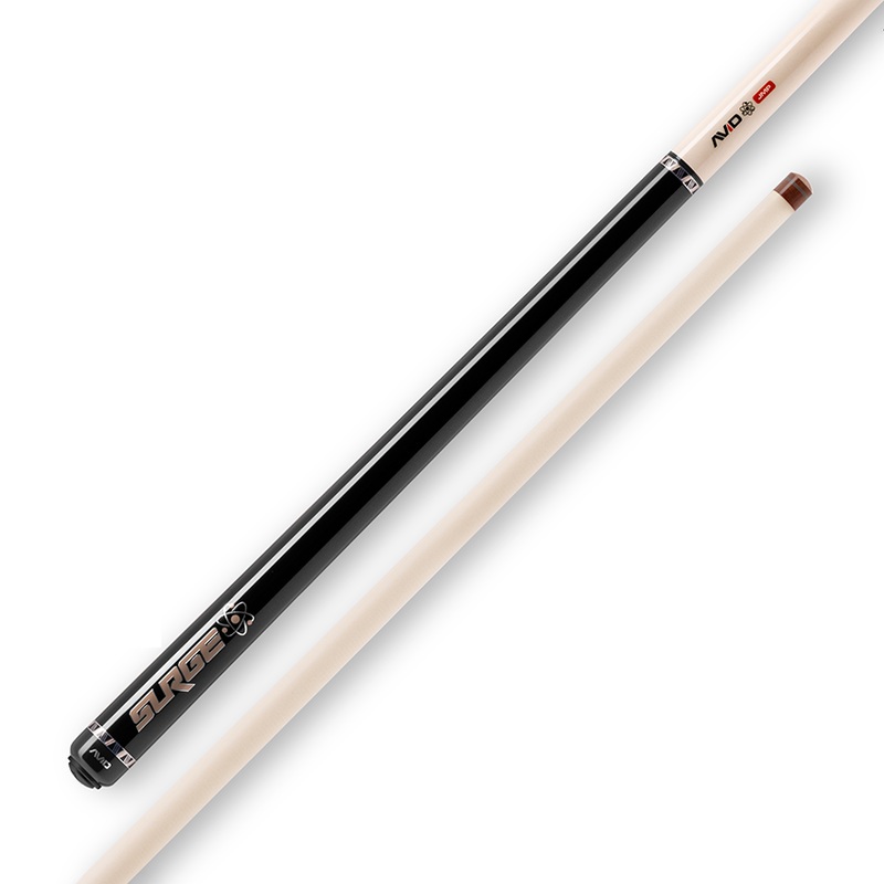 Cuetec AVID Surge Jump Cue – Black and Gold