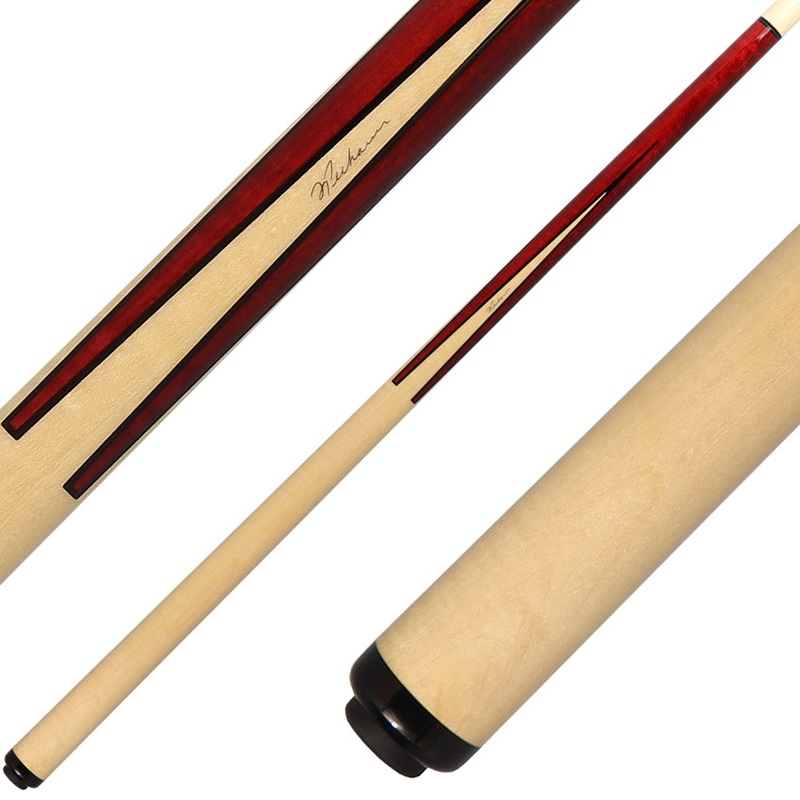 J Pechauer P02R Pro Series Pool Cue – Red Stain