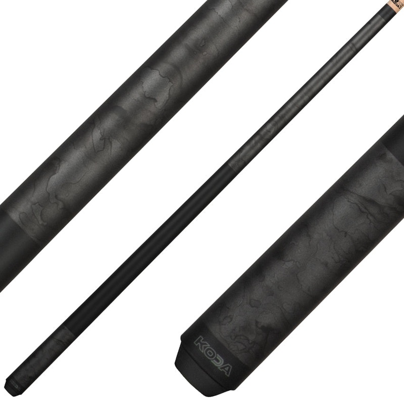 K2 KL102 Pool Cue – Matte Gun Metal Smoke Graphic with 12.5mm LD Shaft