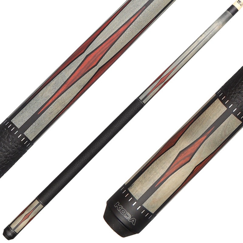 K2 KL193 Pool Cue – Grey/Black/Cocobolo Graphic with 12.50mm LD Shaft