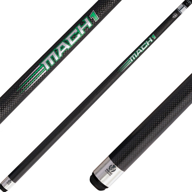 McDermott VQM1 Vanquish Mach 1 Carbon Fiber Break Cue – No Wrap