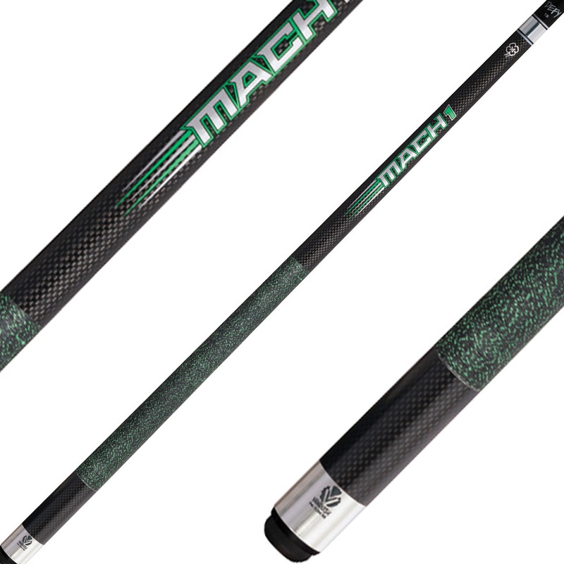 McDermott VQM1W Vanquish Mach 1 Carbon Fiber Break Cue – Linen Wrap