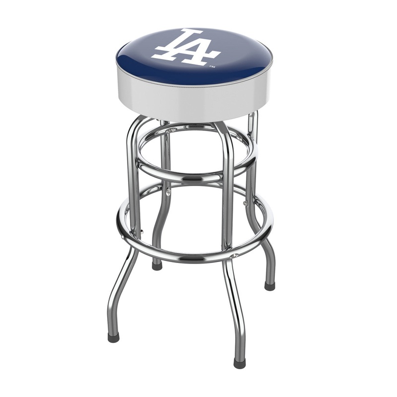 Los Angeles Dodgers Bar Stool Chrome