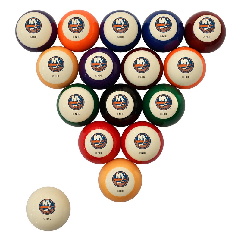 New York Islanders Pool Balls – Retro Balls Set