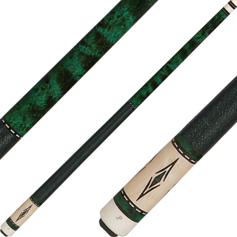 J Pechauer JP06S Cue – Green Stain