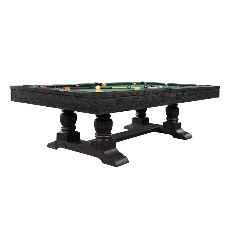 Phoenix 8 Foot Pool Table Black Oak
