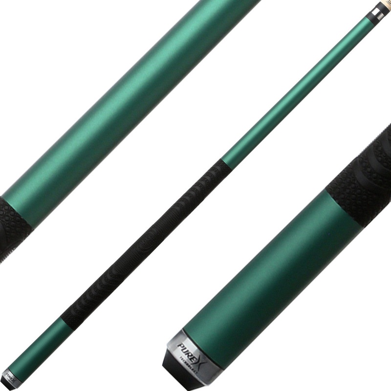 Pure X HXTC22 Cue – Emerald Green Matte Finish