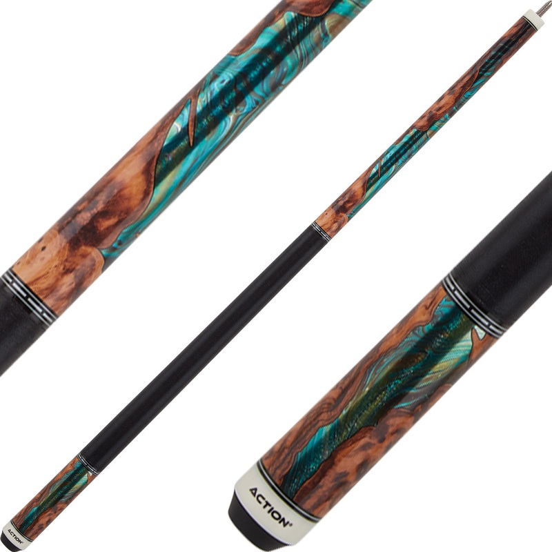 Action ACT160 Fractal Cue – Brown with Iridescent