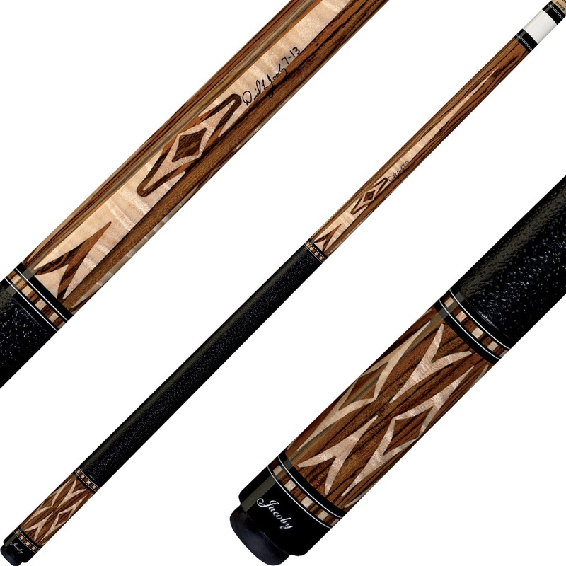 Jacoby HB3 Cue – Bocote with Maple Inlays