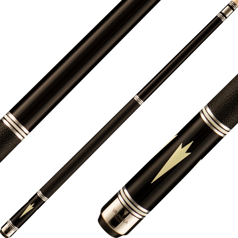 Valhalla VA901 Cue – Black with Floating Spear Point