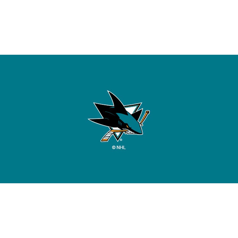 San Jose Sharks Pool Table Felt