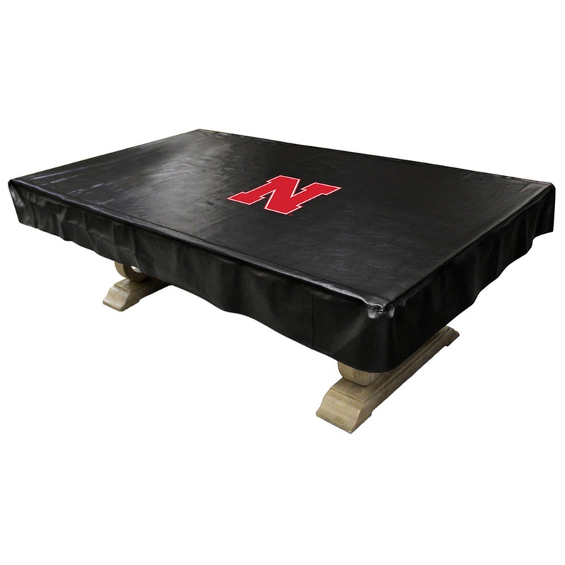 University of Nebraska Pool Table Cover 8 Foot