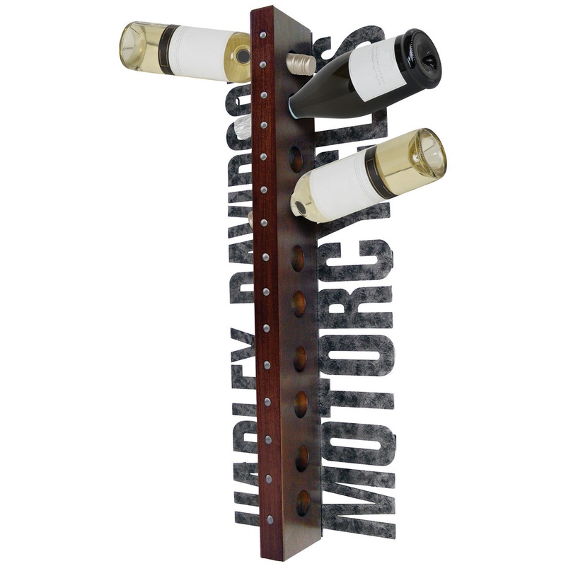 Harley Davidson Wine Rack Motorcycles