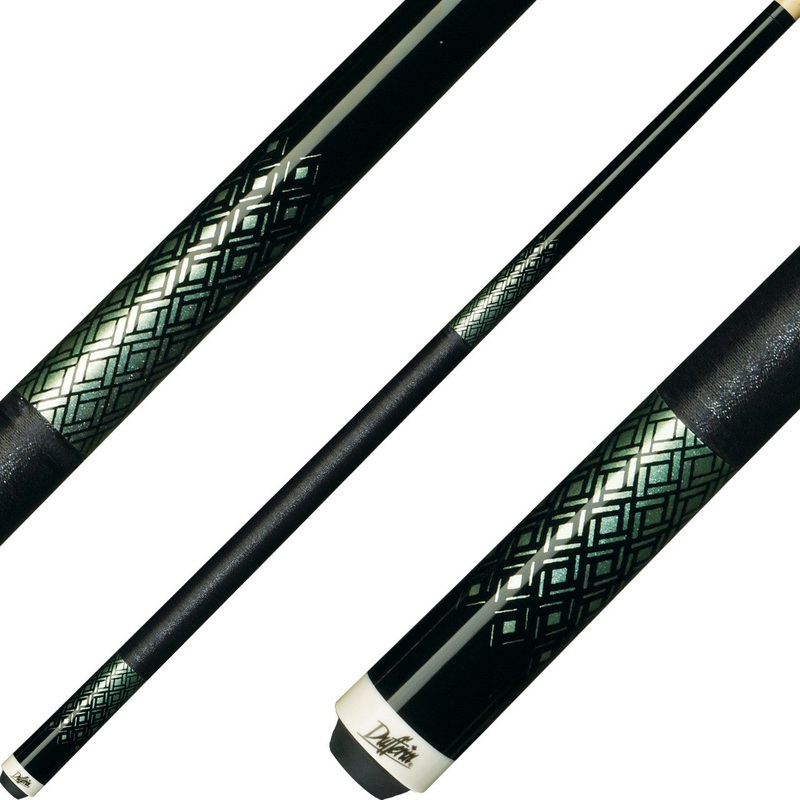 Dufferin D-352 Pool Cue – Green Weave