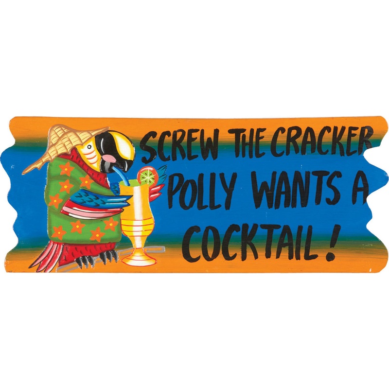 Screw The Cracker Outdoor Sign