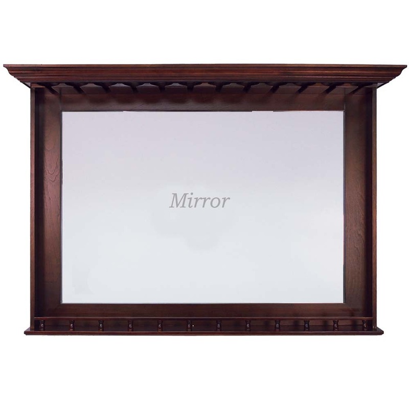 Bar Mirror English Tudor