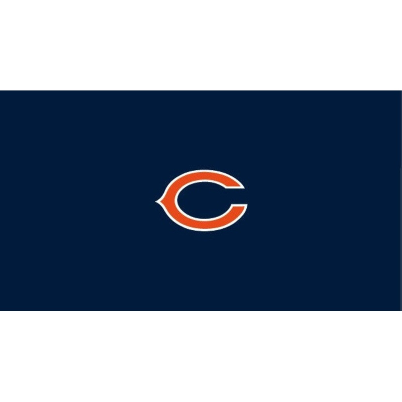 Chicago Bears Pool Table Felt