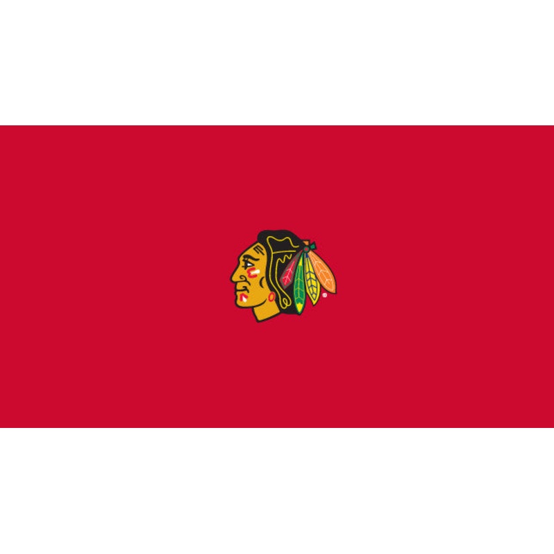 Chicago Blackhawks Pool Table Felt