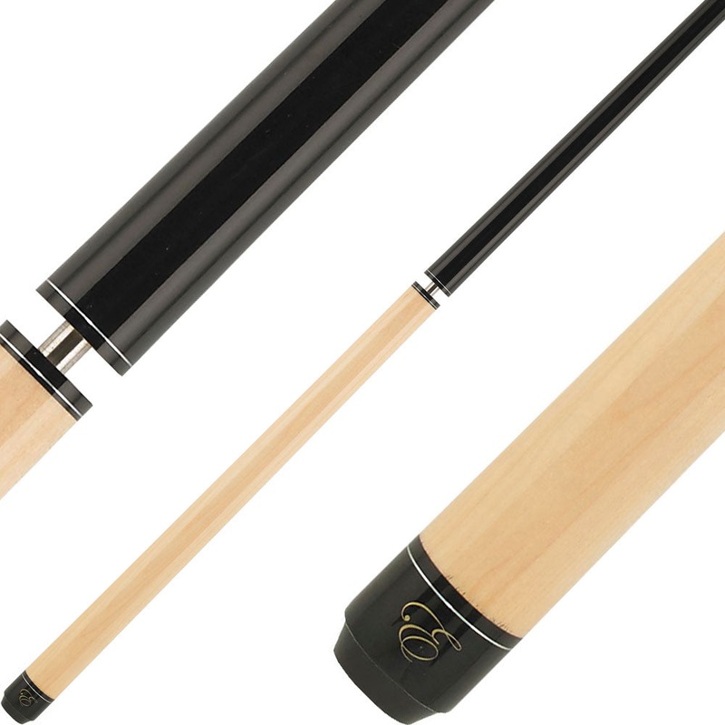 Elite ELBJPBK Break/Jump Cue – Black and Natural Maple