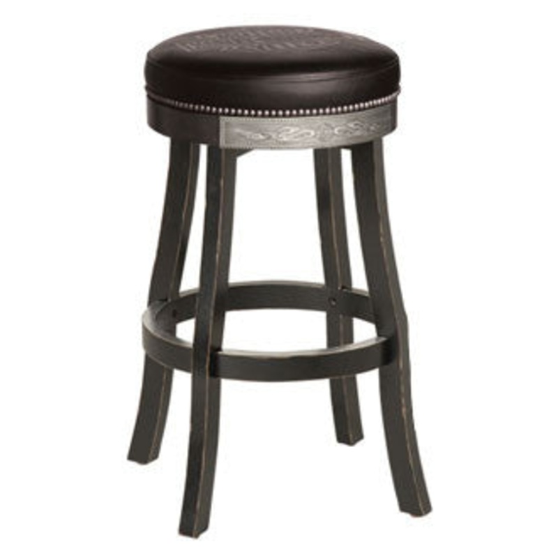 Harley Davidson Bar Stool – Vintage Black Finish
