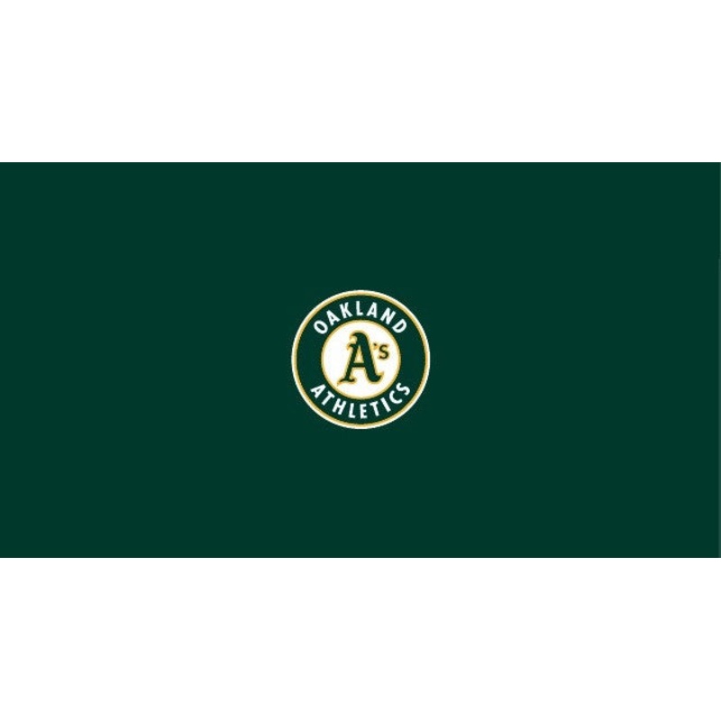 Oakland Athletics Pool Table Felt