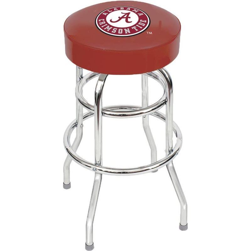 University of Alabama Chrome Bar Stool