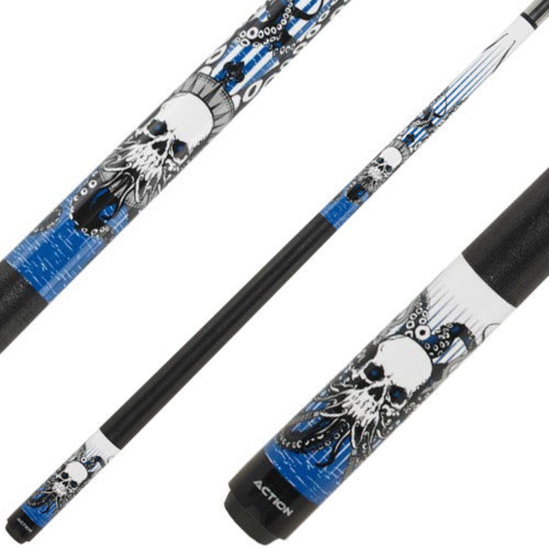 Eight Ball Mafia EBM17 Play Cue – Skull Octopus