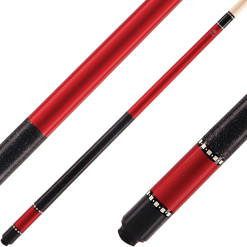 Lucky L10 Pool Cue – Red Metallic Paint