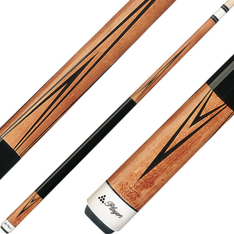 Players C-802 Classic Series Pool Cue- 4 Point Natural