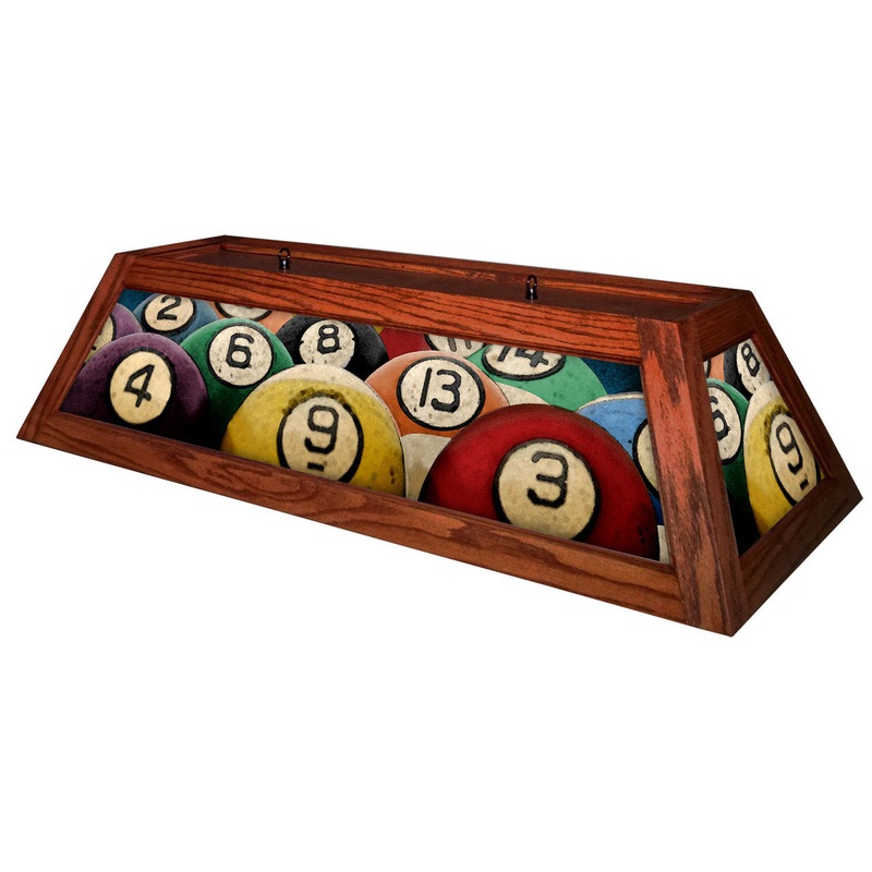 Rack Em Up Pool Table Light Cherry Stain