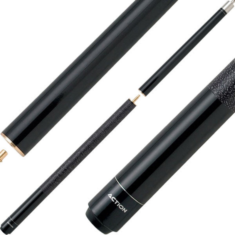 Action ACTBJ56 Break/Jump Cue – Matte Black with Wrap