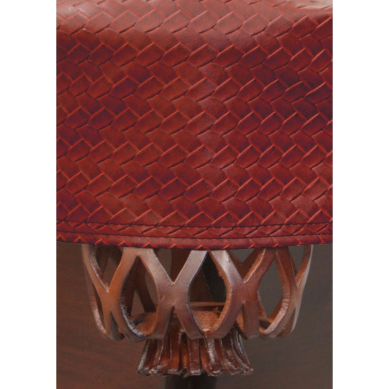 Championship Westex Pool Table Cover 8′ Braided Burgundy