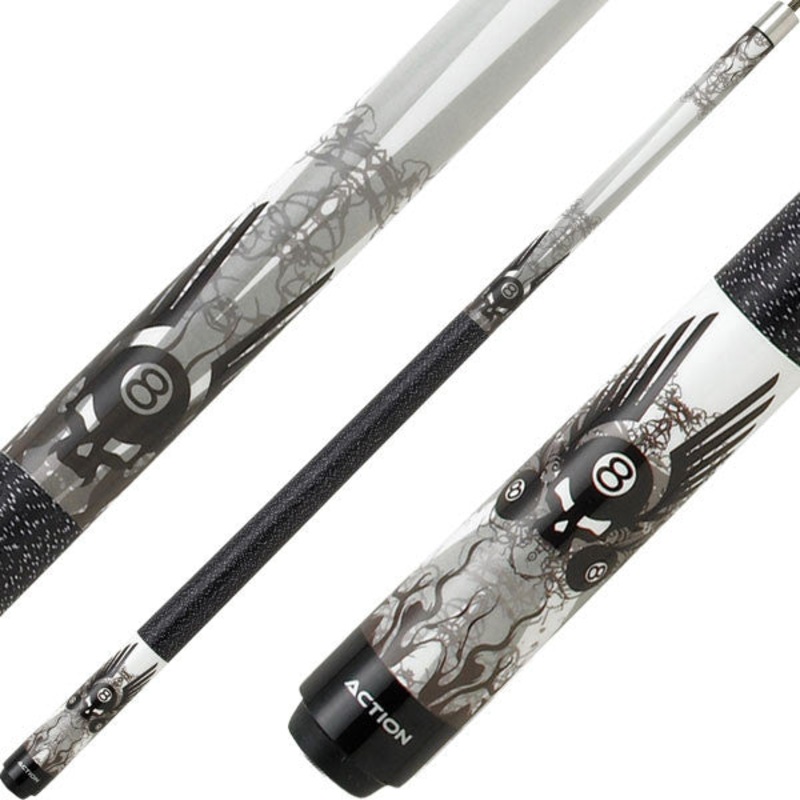 Eight Ball Mafia EBM01 Play Cue – 8 Ball Skull with Wings