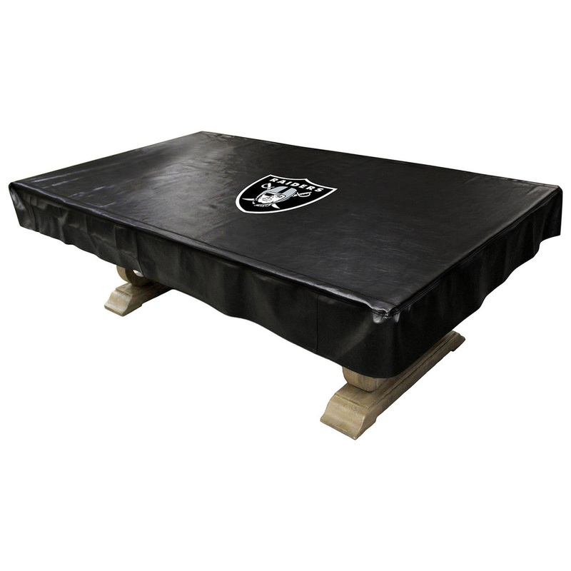 Las Vegas Raiders Pool Table Cover